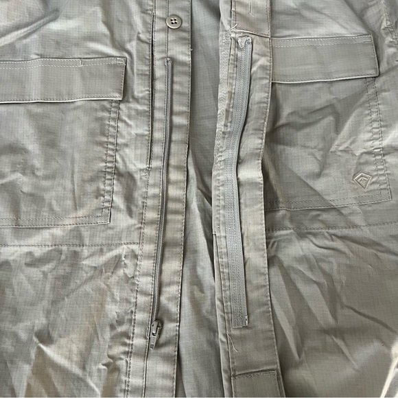 NEW First Tactical Tactix BDU Shirt SS Large Reg Khaki NWT Police Security - Picture 5 of 8